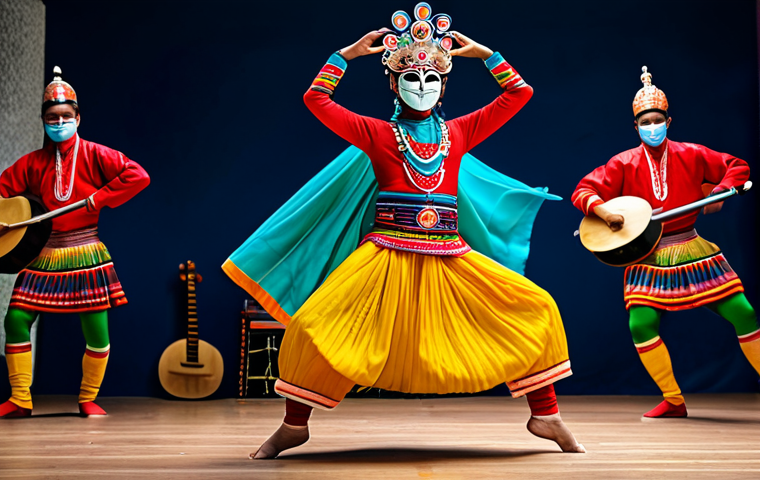기니비사우의 신화와 전설 이야기 - Sacred Forest Guardian**

"A guardian of the sacred forest, fully clothed in traditional garments, s...